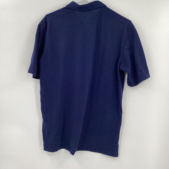 EUC Mens Stio short sleeved golf polo- Navy- Large - Picture 5 of 7